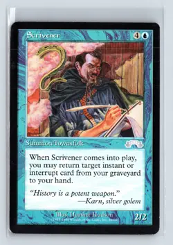 SCRIVENER - MTG Magic the Gathering Card - Exodus - Uncommon - Image 1