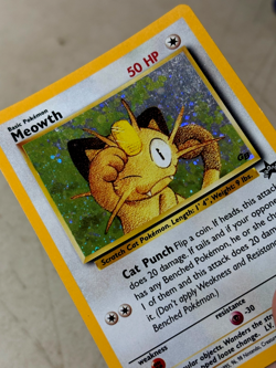 MEOWTH #10 / HOLO 2000 POKEMON PROMO BLACK STAR - MP CARD - Image 4