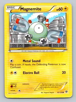 2012 Pokemon Card Plasma Storm Magnemite 42/135 - Image 1