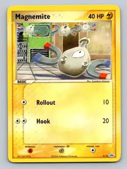 2004 Pokemon Card EX Trainer Kit 1: Latias & Latios Magnemite 4/10 - Image 1