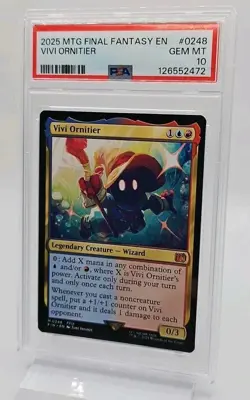 PSA 10 - VIVI ORNITIER M #248 MTG Final Fantasy FF9 GEM MINT Magic TCG FIN - Image 2