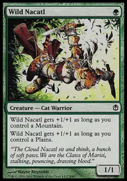 1x Wild Nacatl LP, English MTG Duel Decks - Image 1