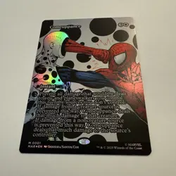 Comeuppance FOIL Borderless 0001 Marvel Eternal-Legal MAR MTG Mythic Unplayed NM - Image 3