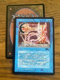 Transmute Artifact MTG sticker cEDH - Image 1