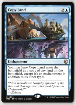 Copy Land - Commander: Modern Horizons 3 - MTG - Near Mint - Image 1
