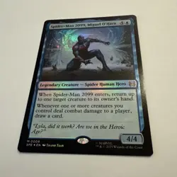 Spider-Man 2099, Miguel O'Hara FOIL Spider-Man Eternal-Legal SPE MTG Unplayed NM - Image 4