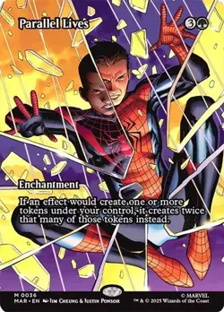 Parallel Lives (Borderless) [Marvel's Spider-Man] MTG - Image 1