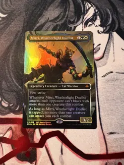 Mirri, Weatherlight Duelist (Borderless) Special Guests Foil NM MTG - Image 1