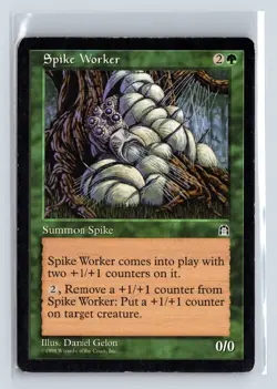 SPIKE WORKER - MTG Magic the Gathering Card - Stronghold - Common - Image 1