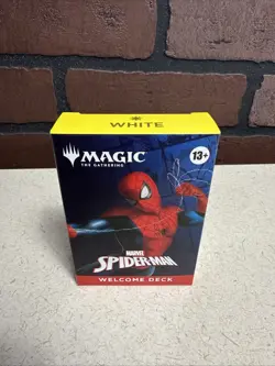 Spiderman Welcome Deck (white) Magic The Gathering MTG Unopened/Sealed - Image 1