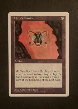 Magic: The Gathering Urza's Bauble MTG Core Set 5th Edition 1997 - Image 1