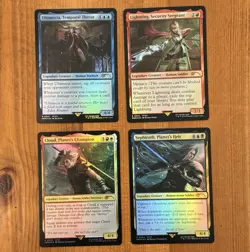 MTG Cloud Sephiroth Ultimecia Lighting Promos, Final Fantasy Costco Bundle Cards - Image 1
