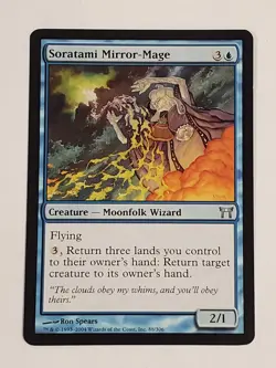 MTG Soratami Mirror-Mage (Champions of Kamigawa/Blue/U) - BGM - Image 1