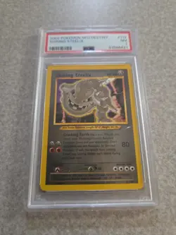 Pokemon Neo Destiny 2002 Shining Steelix #112 PSA 7 NM - Image 2