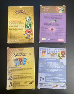 4 POKEMON THEME DECK BOXES ONLY/NO CARDS: Caravan•Hotfoot•Aquapolis•Light *NICE* - Image 2