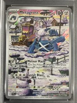 2024 POKEMON Metagross 178/162 Sv05: Temporal Forces Holo PSA 10 - Image 2