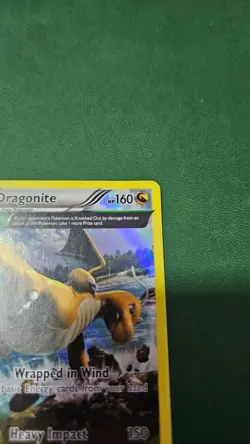 2015 Pokemon XY Roaring Skies Dragonite Holo #52/108 - Image 3
