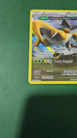 2015 Pokemon XY Roaring Skies Dragonite Holo #52/108 - Image 5