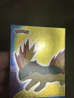 2001 Topps Pokemon Johto Series 1 Foil #156 Quilava - Image 2