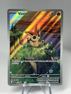 VICTINI SVP 208 NM SCARLET & VIOLET BLACK STAR PROMO POKEMON 2025 - Image 1