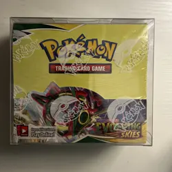Pokemon TCG Sword & Shield Evolving Skies Booster Box Factory Sealed. - Image 1