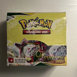 Pokemon TCG Sword & Shield Evolving Skies Booster Box Factory Sealed. - Image 2