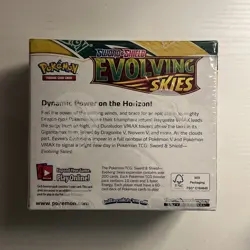 Pokemon TCG Sword & Shield Evolving Skies Booster Box Factory Sealed. - Image 3