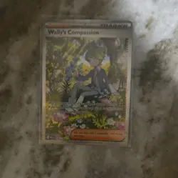 Wally's Compassion 186/132 Special Illustration Rare Pokemon Mega Evolution NM - Image 1