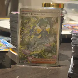 Wally's Compassion 186/132 Special Illustration Rare Pokemon Mega Evolution NM - Image 4