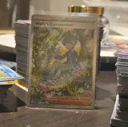 Wally's Compassion 186/132 Special Illustration Rare Pokemon Mega Evolution NM - Image 5