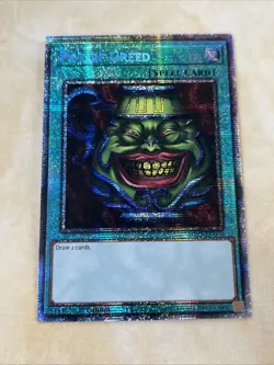 Yugioh Pot of Greed MP25-EN050 1st Edition Starlight Rare NM - Image 1