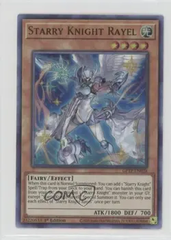 UR - Starry Knight Rayel 1st Ed. YuGiOh Ghosts From The Past #GFTP-EN028 - Image 1