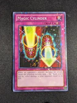 Yugioh - Magic Cylinder BP01-EN091 1st Edition Starfoil Rare NM - Image 1