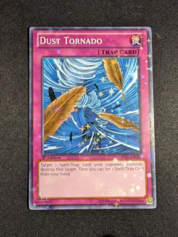 Yugioh - Dust Tornado BP01-EN088 1st Edition Starfoil Rare NM - Image 1