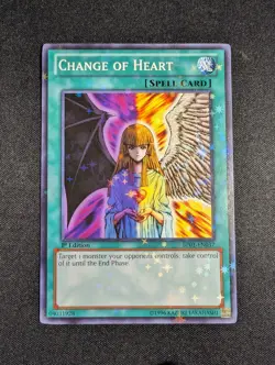 Yugioh - Change of Heart BP01-EN037 1st Edition Starfoil Rare NM - Image 1