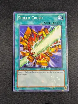 Yugioh - Shield Crush BP01-EN080 1st Edition Starfoil Rare LP - Image 1