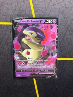 Hisuian Typhlosion V SWSH237 Pokemon TCG Sword & Shield Promo Ultra Rare Card NM - Image 1