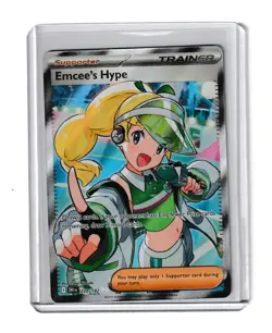 Emcee's Hype 220/182 SV10: Destined Rivals Holo Pokemon Card - Image 1