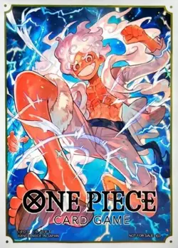 One Piece Luffy Gear 5th Nika Promotional Card Sleeves Protector Official 10pk - Image 1