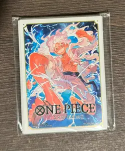 One Piece Luffy Gear 5th Nika Promotional Card Sleeves Protector Official 10pk - Image 2