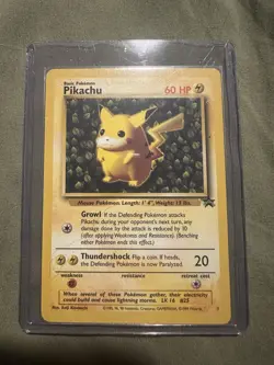 Pikachu Black Star #1 League Promo Pokemon Card - Image 1