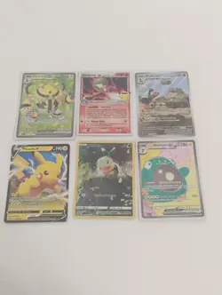 Pokemon Pikachu Promo/Full Art/Illustration Rare/Gardevoir Celebrations Cards - Image 1