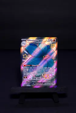 Glimmora ex - 218/091 - Pokemon Paldean Fates Shiny Full Art Ultra Rare Card NM - Image 1