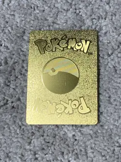 Pokemon Pikachu VMax HP310 G-Max Volt Tackle Rainbow Gold Foil Fan Art Card - Image 3