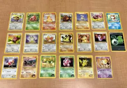 1st Edition Vintage Pokemon Card Lot 100 Cards 1999-2002: 6 First Editions! - Image 5