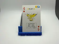 1996 Pokemon Poker cards Zapdos (Red back, Charizard) - Image 1