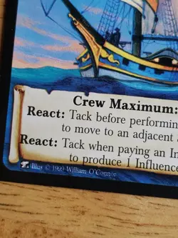2x Vintage 1999 OOP 7th Sea CCG Grenouille du Grace Collectible Trading Card - Image 4
