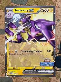 Pokemon Card TCG - Illustration Contest 2024 Promo Set Pikachu Feraligatr NM - Image 4