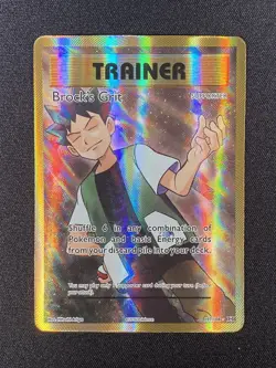 Pokemon Card TCG - Brock's Grit 107/108 Full Art - XY Evolutions - Near Mint - Image 1