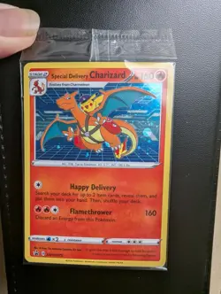 Special Delivery Charizard SWSH075 SWSH: Sword & Shield Promo Cards Holo - Image 1